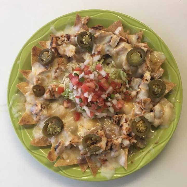 Cheese Nachos.