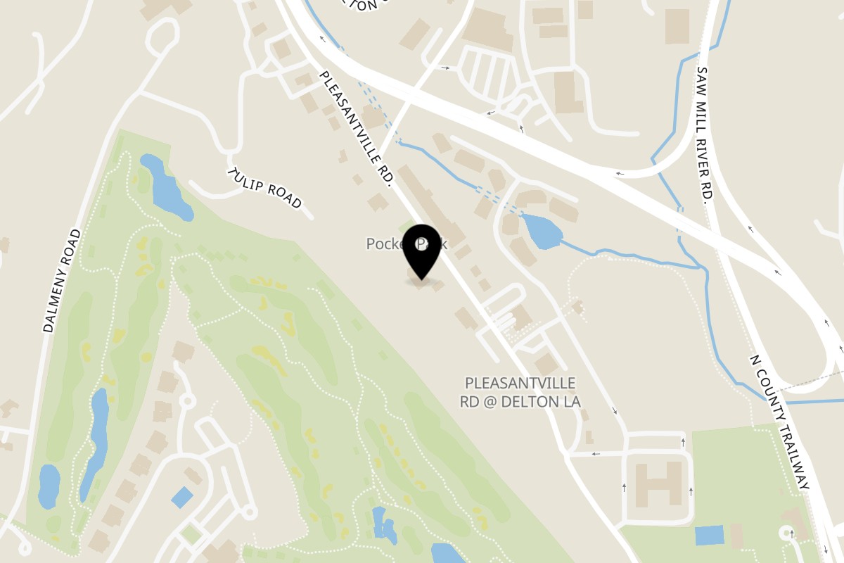 Map showing the location of Terranova Fusion on 1120 Pleasantville Rd in Briarcliff Manor